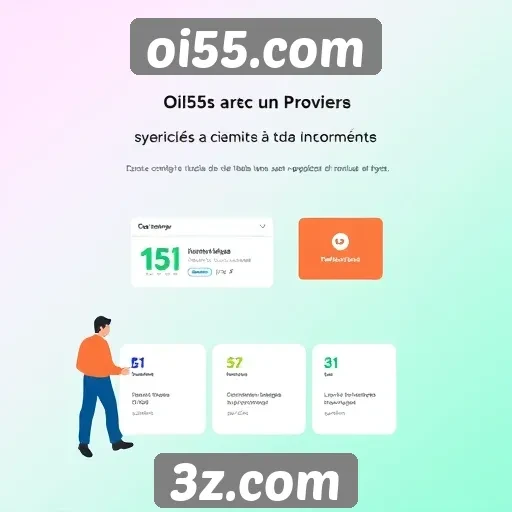 Experiência do usuário no site oi55.com